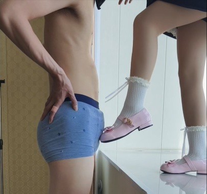 日式学院lo鞋蹍嘴蹍舌头踹人    ACYC-5416BP