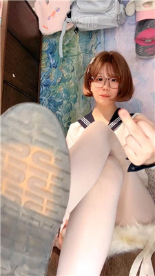 【柒柒大大】小皮鞋白丝调老师    260423-11BP