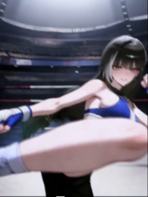 AI格斗女战胜男 bf63674BP