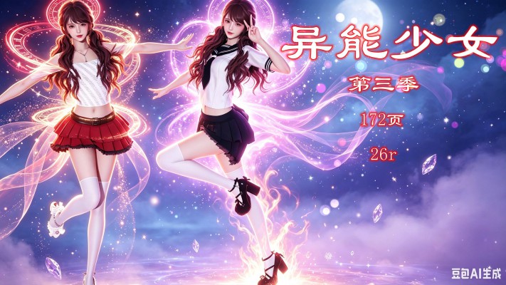 异能少女3-扮猪吃虎（超能力少女+绝佳特效） YC-260721-3BP