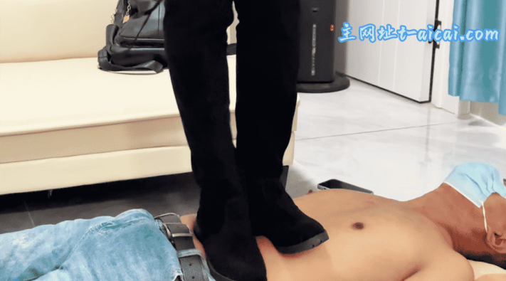 jk妹纸绒布靴全体重踩踏 YC-260727-2BP